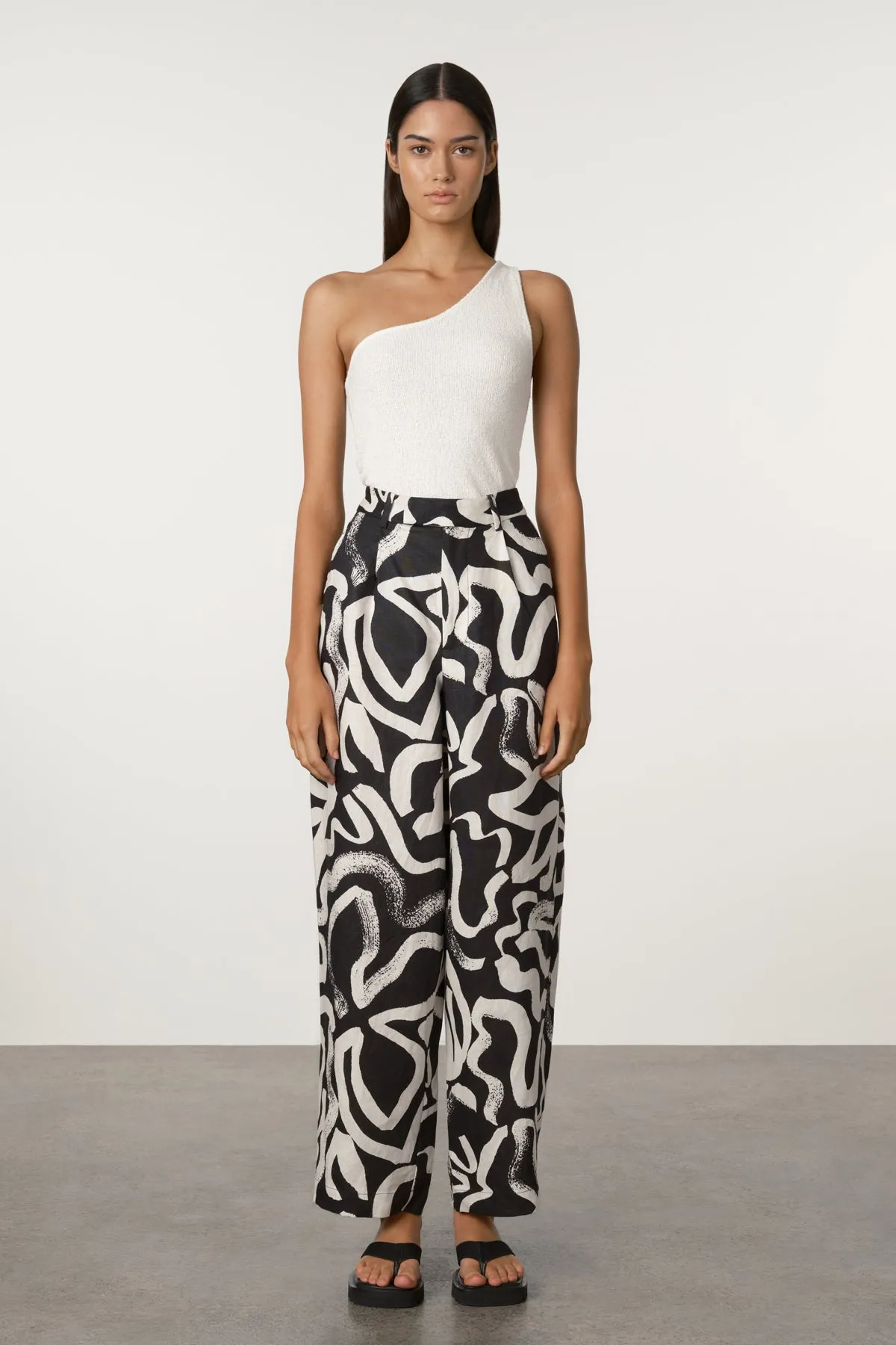 White Textured Knit Top sold by Zulu and Zephyr product image thumbnail 4