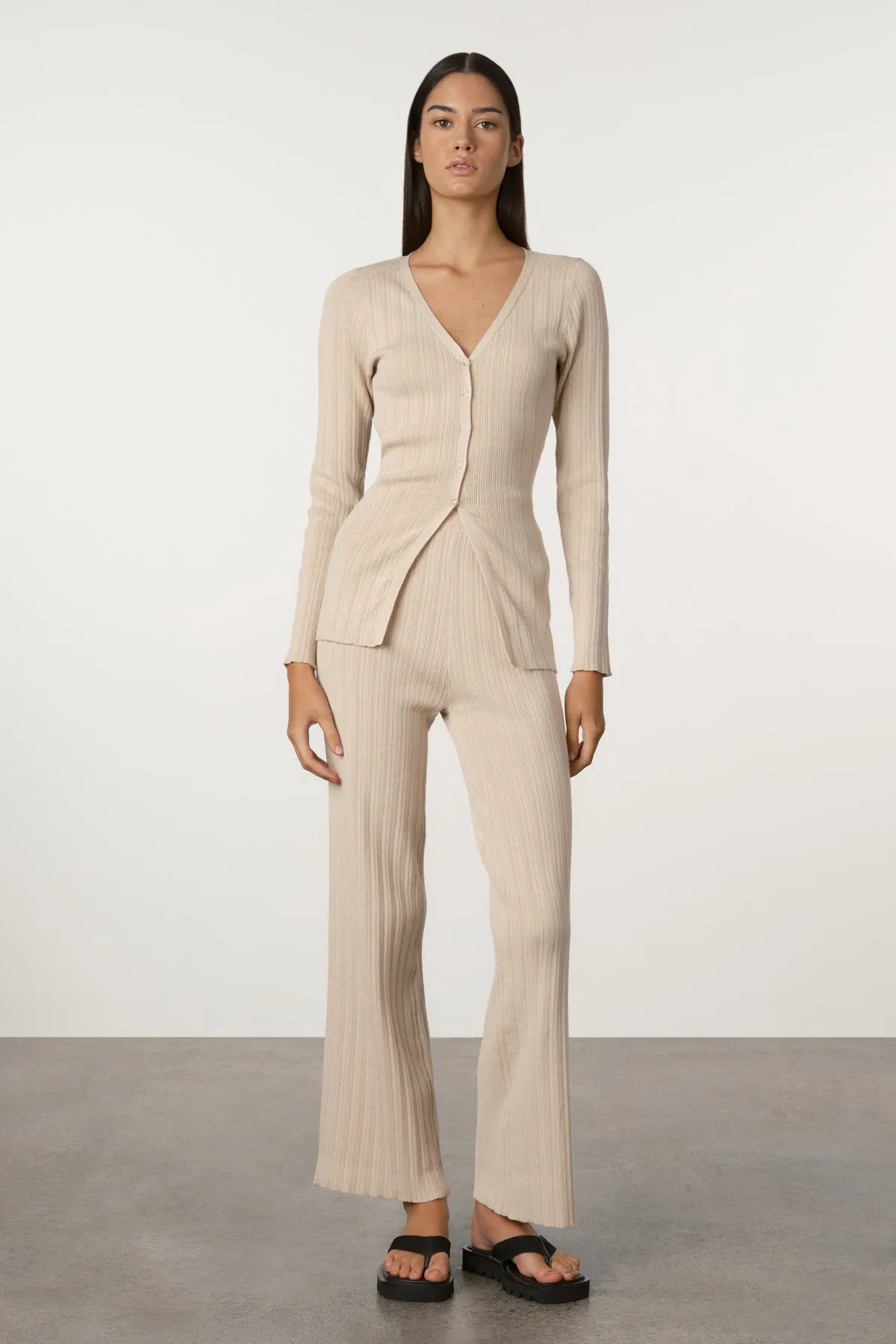 Husk Cotton Rib Knit Pant sold by Zulu and Zephyr