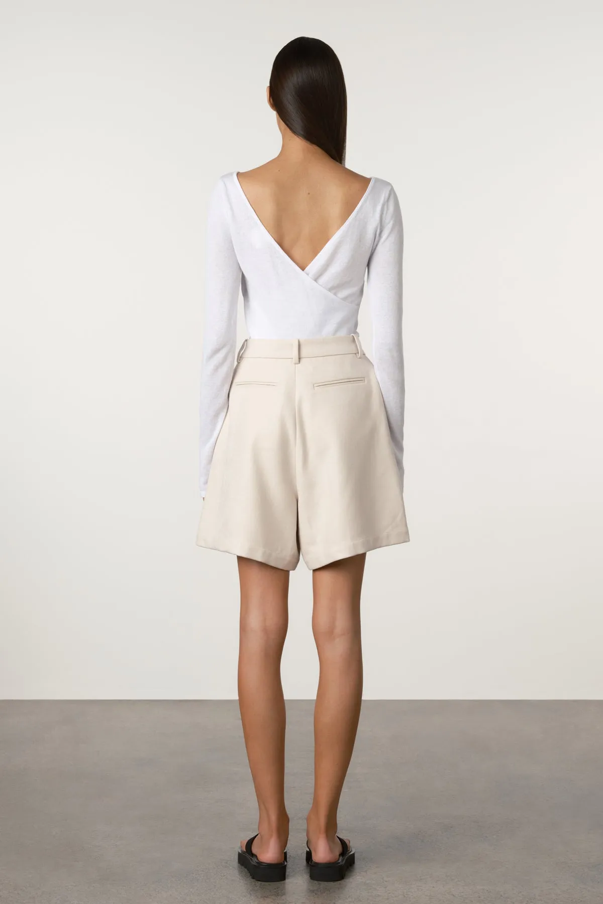 Tailored Twill Short - Husk sold by Zulu and Zephyr product image thumbnail 4