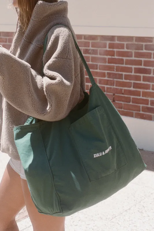 【FONLZ】送料/関税込 Corduroy ecobag FLOWER CORDUROY ECO BAG-IVORY/RED :: WALALAND(왈라랜드)