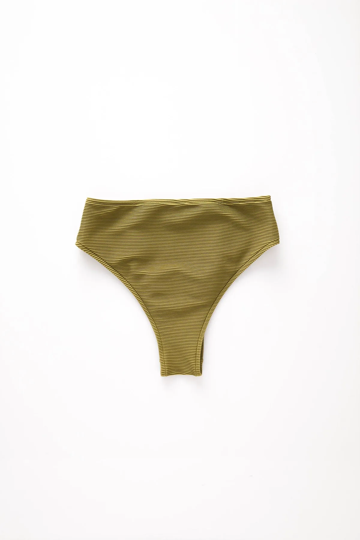 Signature Skimpy High Waisted Brief - Olive sold by Zulu and Zephyr product image thumbnail 2