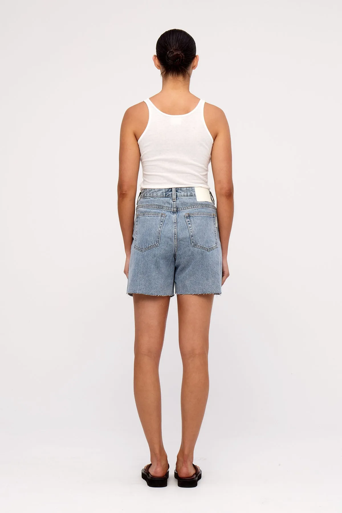 Denim Classic Short - Mid Blue sold by Zulu and Zephyr product image thumbnail 4