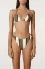 Olive Stripe Curve Brief sold by Zulu and Zephyr
