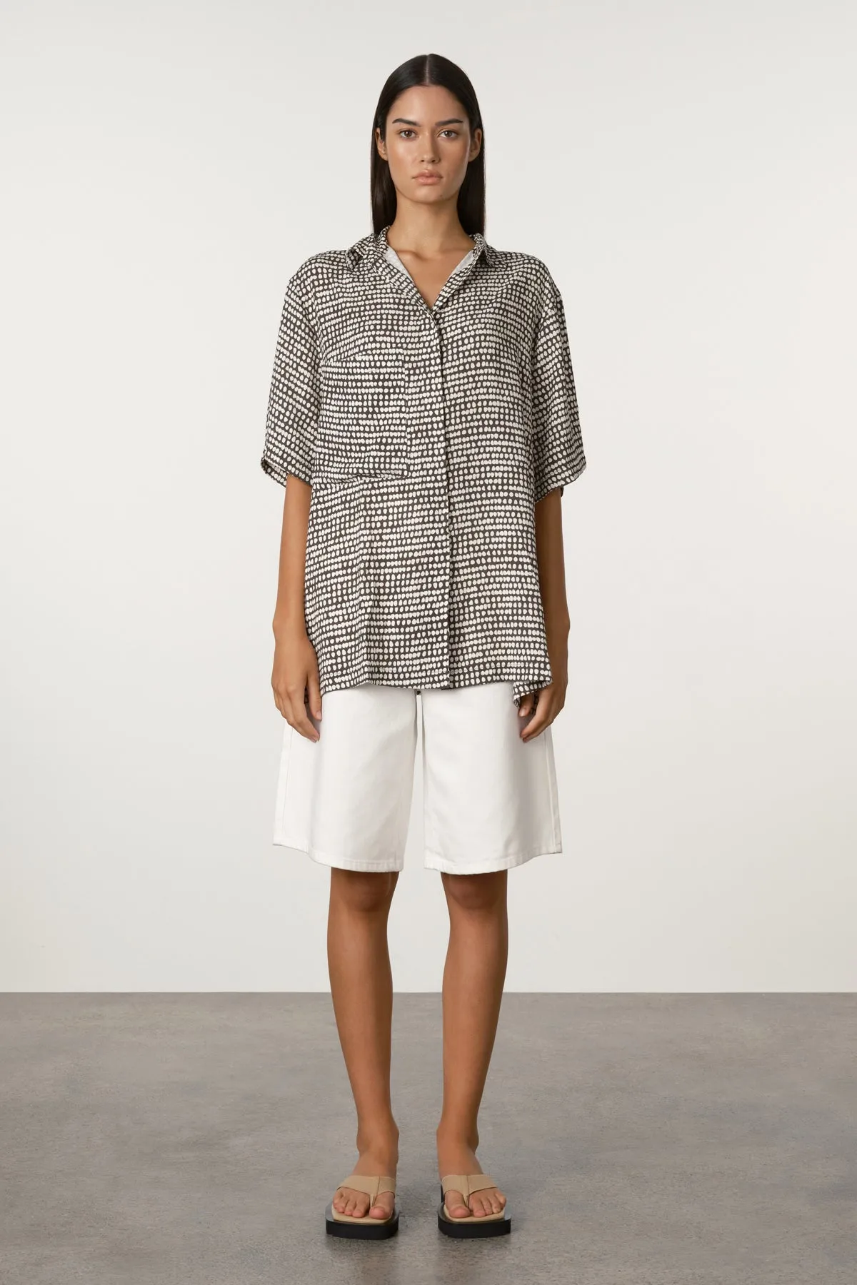 Spot Tencel Shirt sold by Zulu and Zephyr product image thumbnail 2