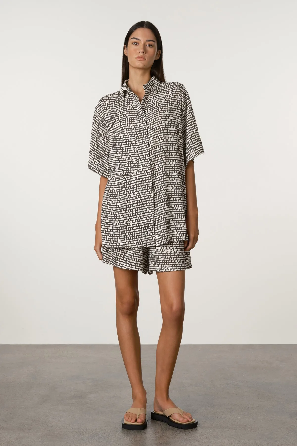 Spot Tencel Shirt sold by Zulu and Zephyr product image thumbnail 4