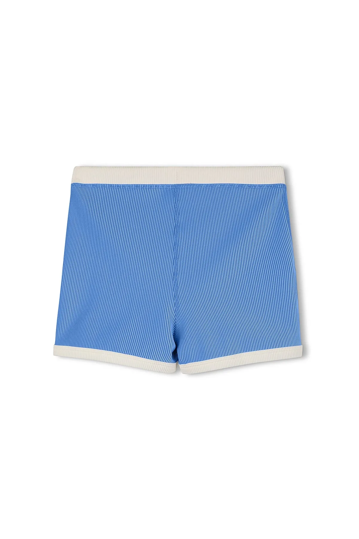 Mini Stripe Rib Surf Short - Sky sold by Zulu and Zephyr product image thumbnail 3