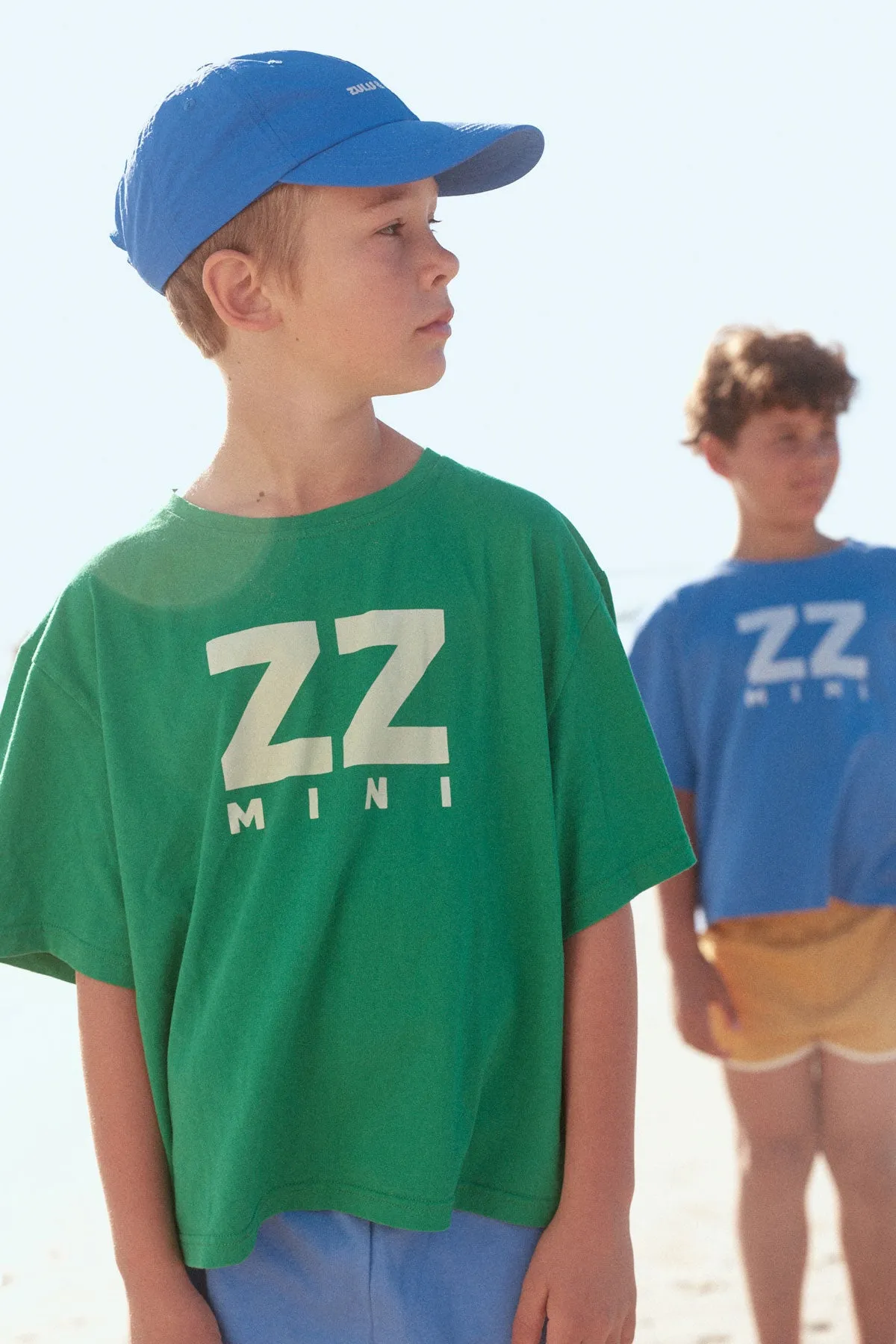 ZZ Mini T Shirt - Parrot Green sold by Zulu and Zephyr
