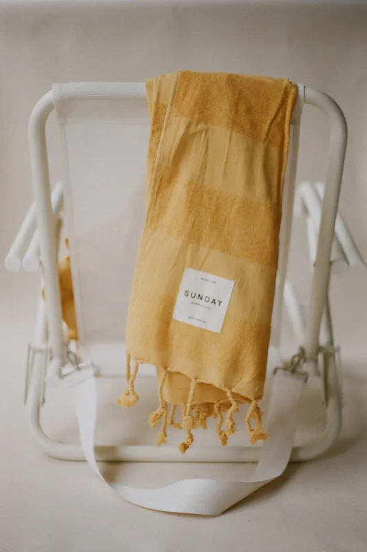 Beach Towel - Golden sold by Zulu and Zephyr