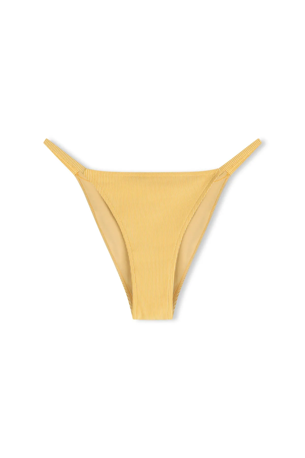 Signature Stripe Hipster String Brief - Marigold sold by Zulu and Zephyr product image thumbnail 2