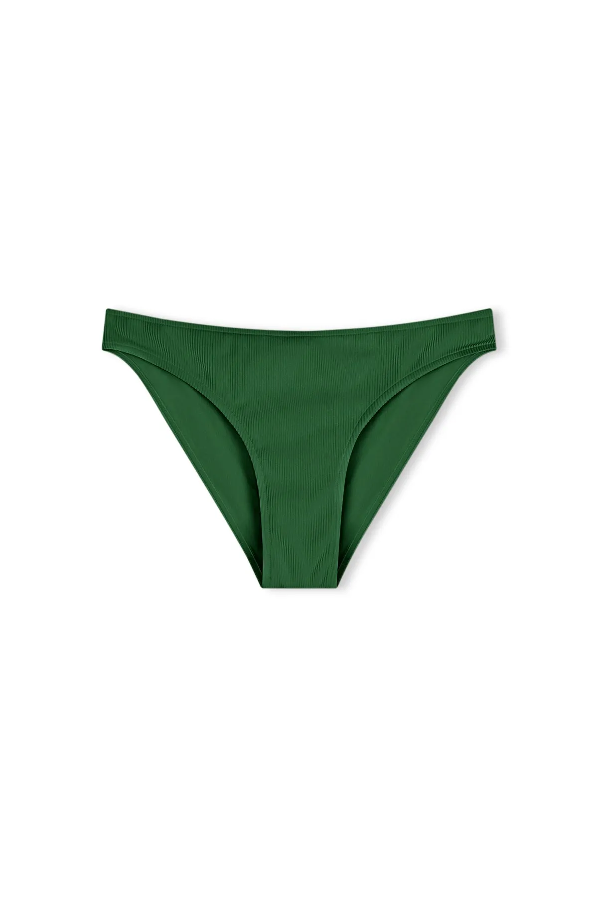 Signature Stripe High Cut Brief - Tallow Green sold by Zulu and Zephyr product image thumbnail 5