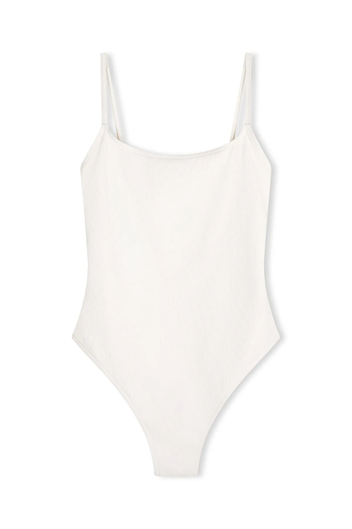 Signature Stripe Simple One Piece - White sold by Zulu and Zephyr product image thumbnail 2