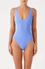 Signature Stripe Bikini One Piece - Sky sold by Zulu and Zephyr