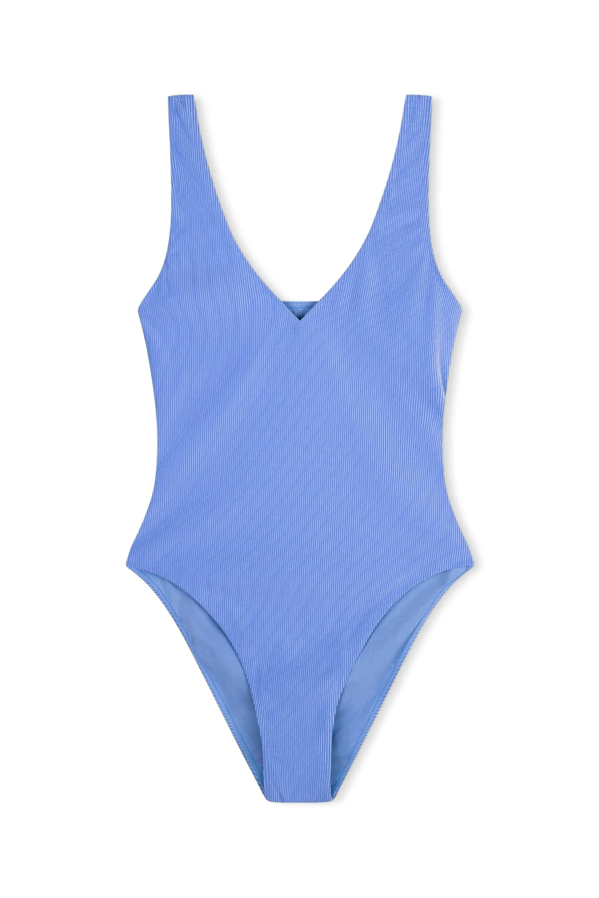 Signature Stripe Bikini One Piece - Sky sold by Zulu and Zephyr