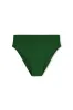 Signature Stripe High Waisted Brief - Tallow Green sold by Zulu and Zephyr