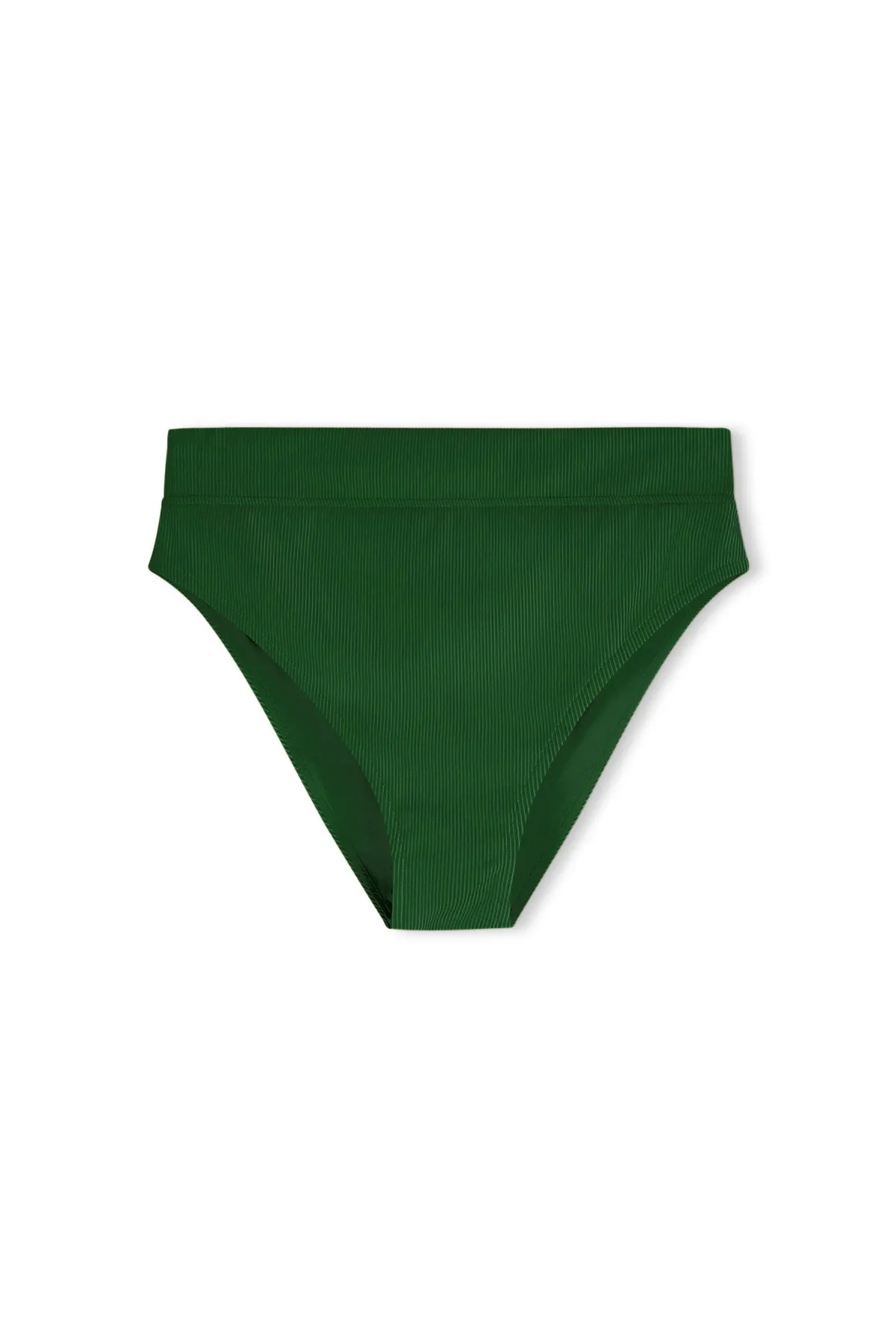 Signature Stripe High Waisted Brief - Tallow Green sold by Zulu and Zephyr product image thumbnail 2