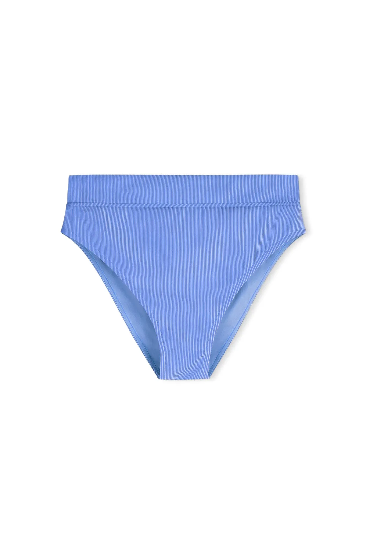 Signature Stripe High Waisted Brief - Sky sold by Zulu and Zephyr product image thumbnail 2