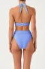 Signature Stripe High Waisted Brief - Sky sold by Zulu and Zephyr