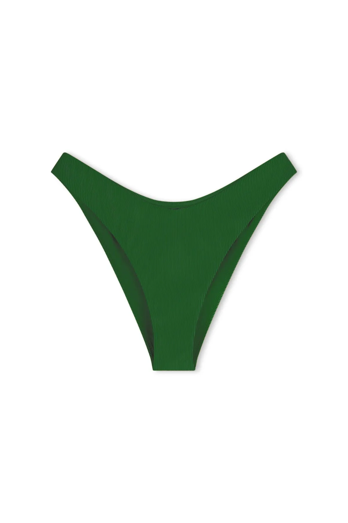 Signature Stripe Curve Brief - Tallow Green sold by Zulu and Zephyr