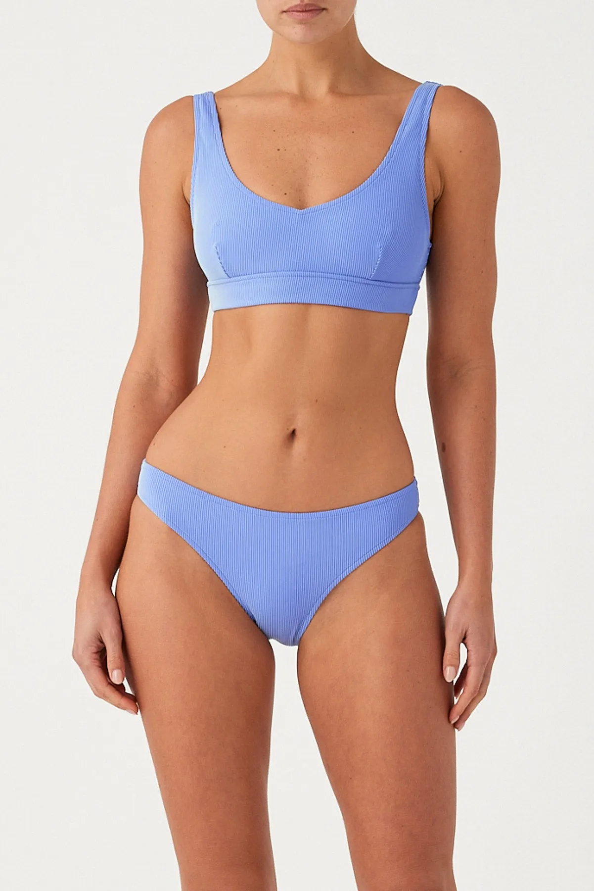 Signature Stripe Classic Brief - Sky sold by Zulu and Zephyr product image thumbnail 3