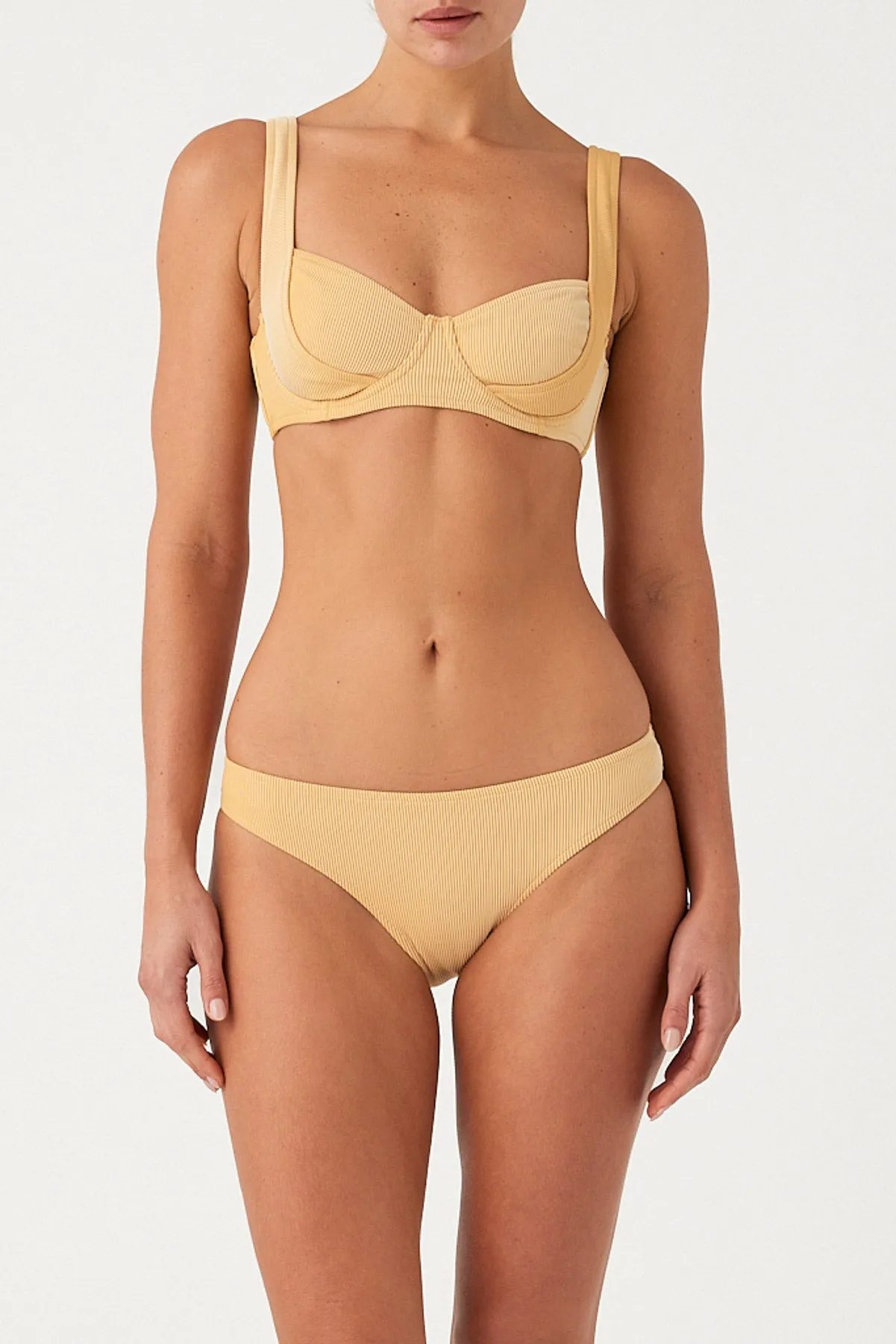 Signature Stripe Classic Brief - Marigold sold by Zulu and Zephyr product image thumbnail 3