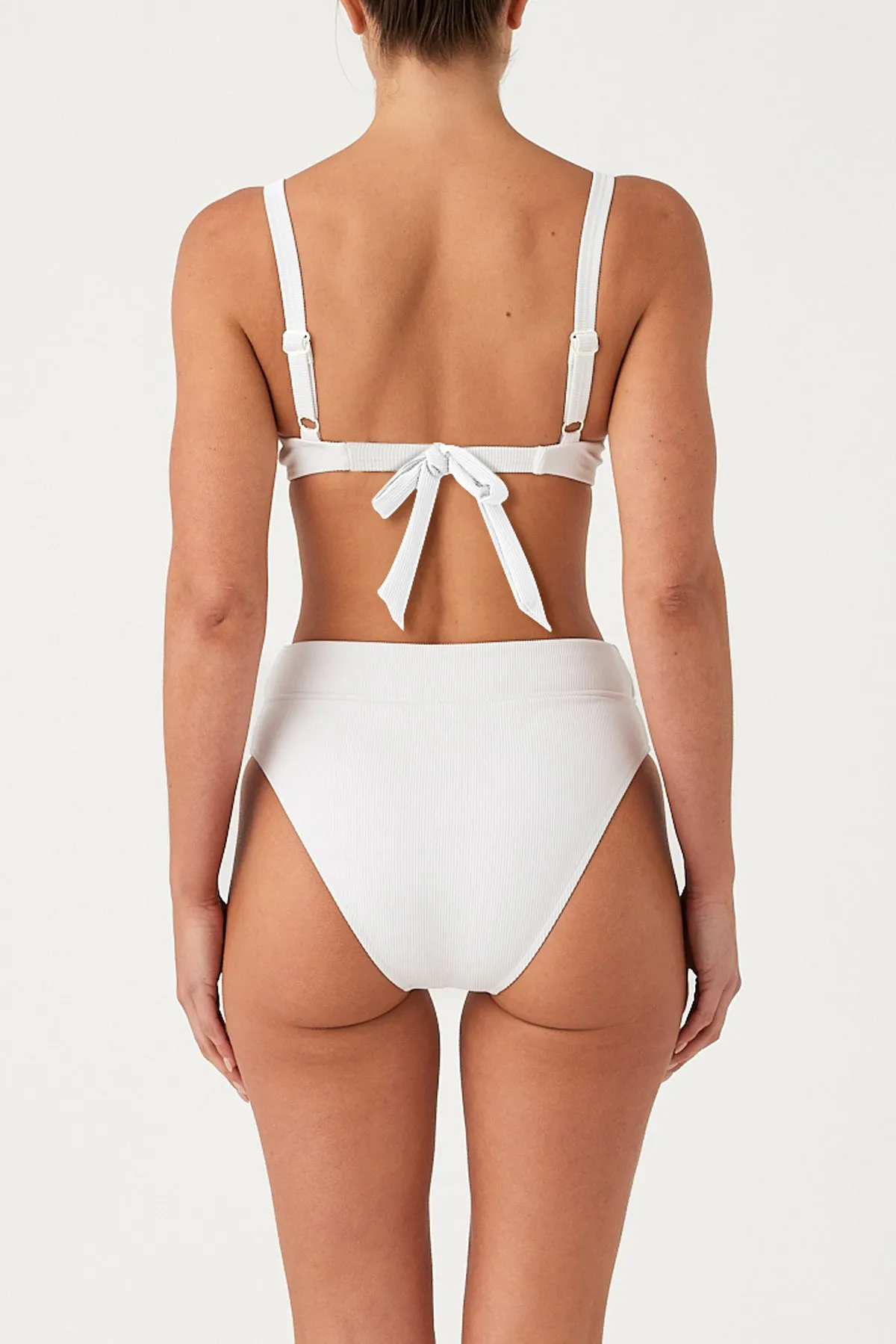 Signature Stripe Adjustable Bra Cup - White sold by Zulu and Zephyr product image thumbnail 3