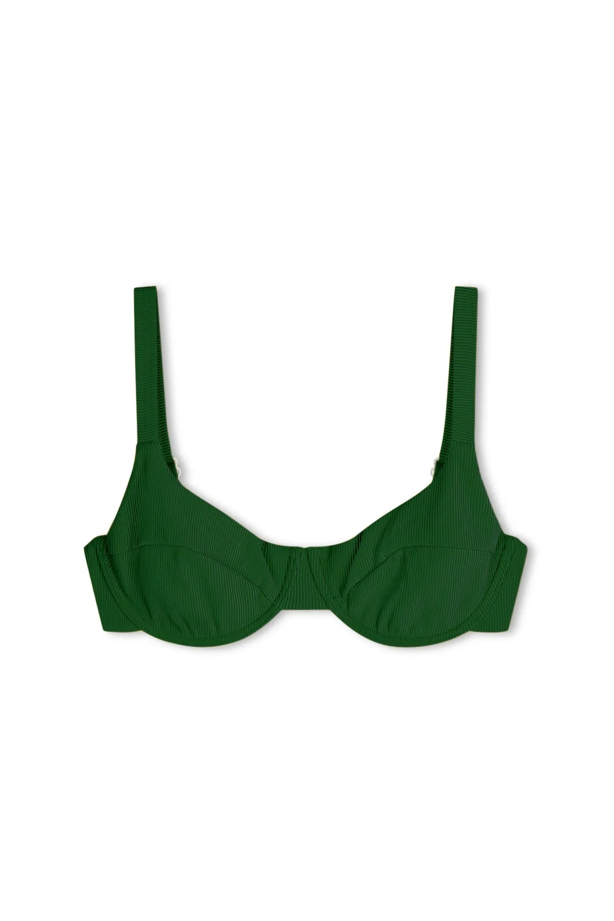 Signature Stripe Adjustable Bra Cup - Tallow Green sold by Zulu and Zephyr product image thumbnail 2