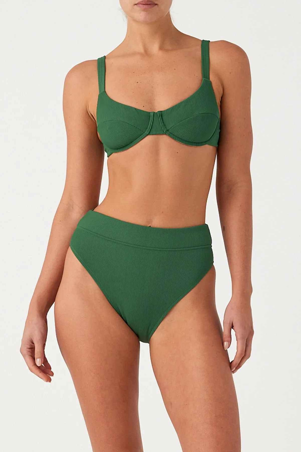 Signature Stripe Adjustable Bra Cup - Tallow Green sold by Zulu and Zephyr product image thumbnail 5