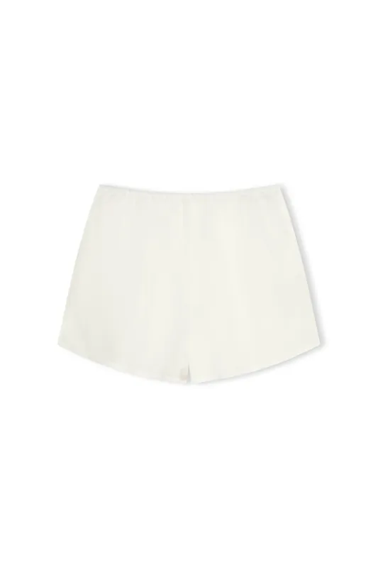 Signature Ramie Short - White sold by Zulu and Zephyr