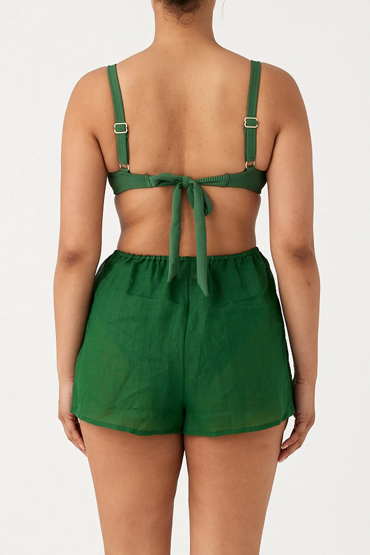 Signature Ramie Short - Tallow Green sold by Zulu and Zephyr product image thumbnail 4