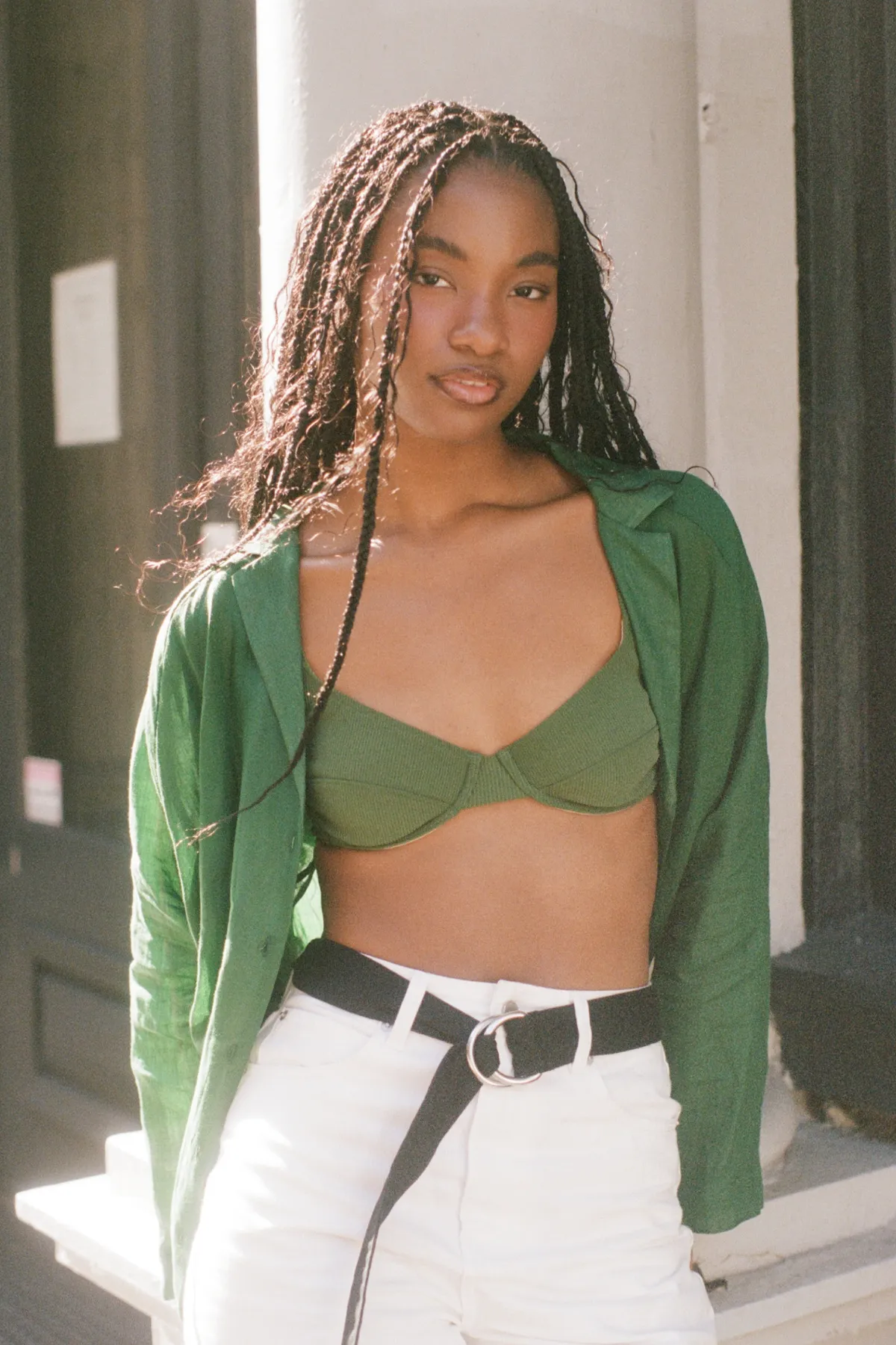 Signature Ramie Shirt - Tallow Green sold by Zulu and Zephyr product image thumbnail 5