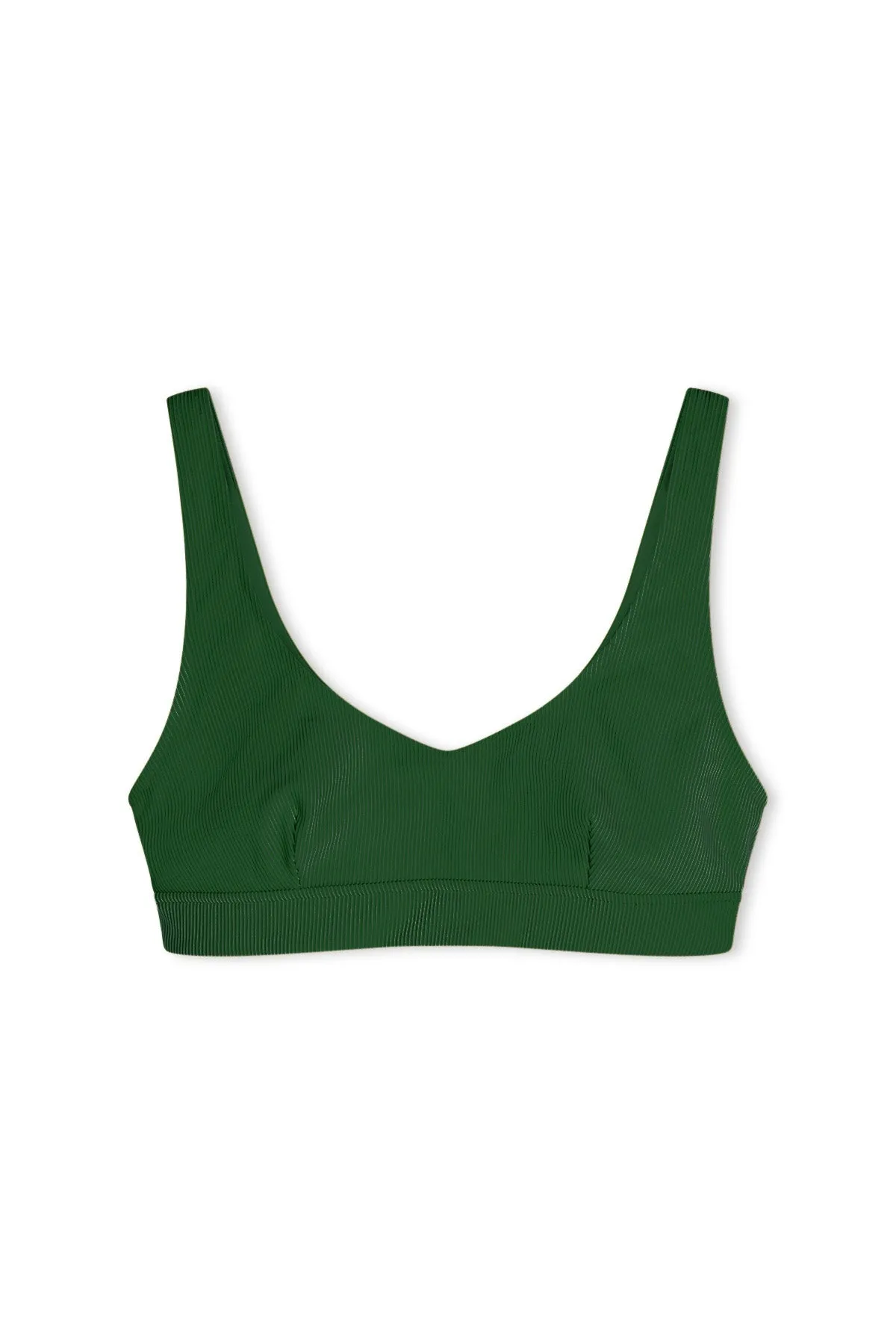 Signature Stripe Waistband Bralette Top - Tallow Green sold by Zulu and Zephyr product image thumbnail 5
