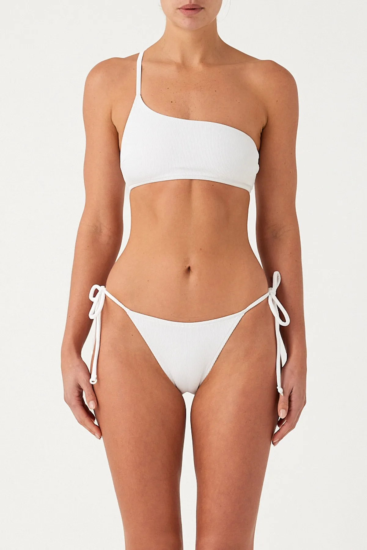 Signature Stripe Hipster Tie Brief - White sold by Zulu and Zephyr