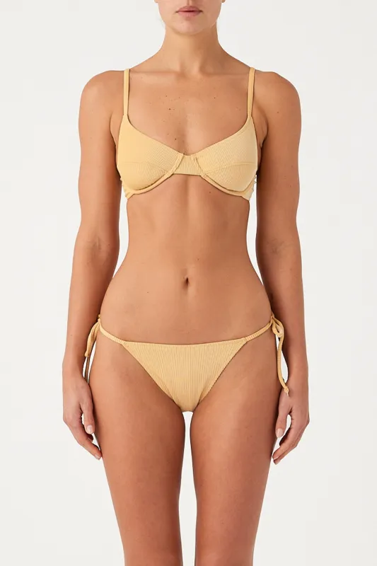 Signature Stripe Hipster Tie Brief - Marigold sold by Zulu and Zephyr