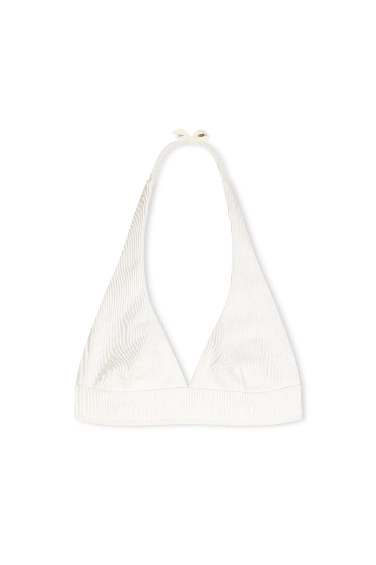 Signature Stripe Halter Top - White sold by Zulu and Zephyr product image thumbnail 5