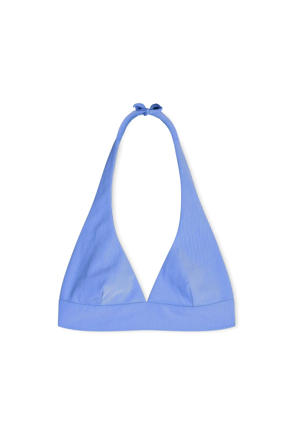 Signature Stripe Halter Top - Sky sold by Zulu and Zephyr product image thumbnail 2