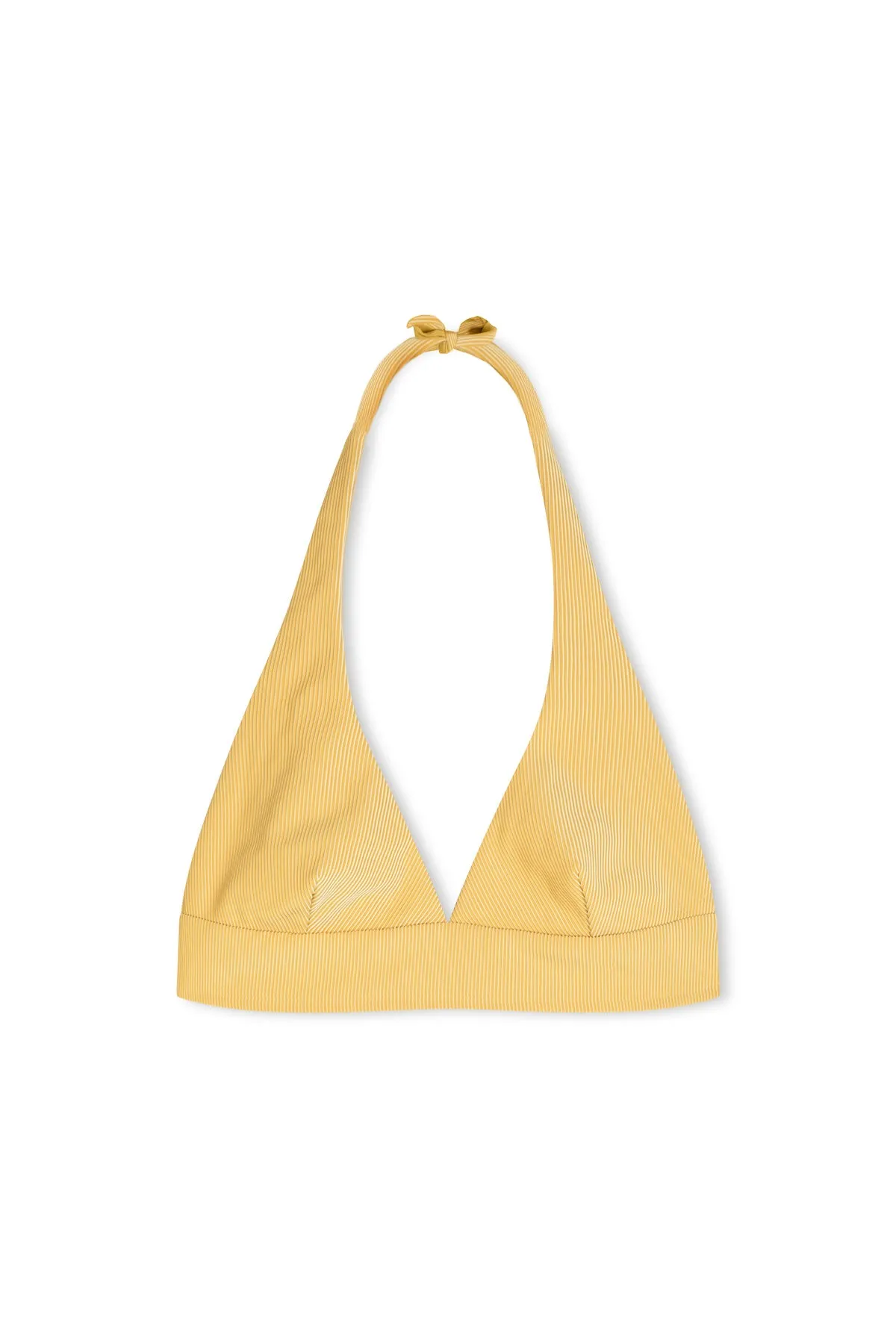 Signature Stripe Halter Top - Marigold sold by Zulu and Zephyr product image thumbnail 2