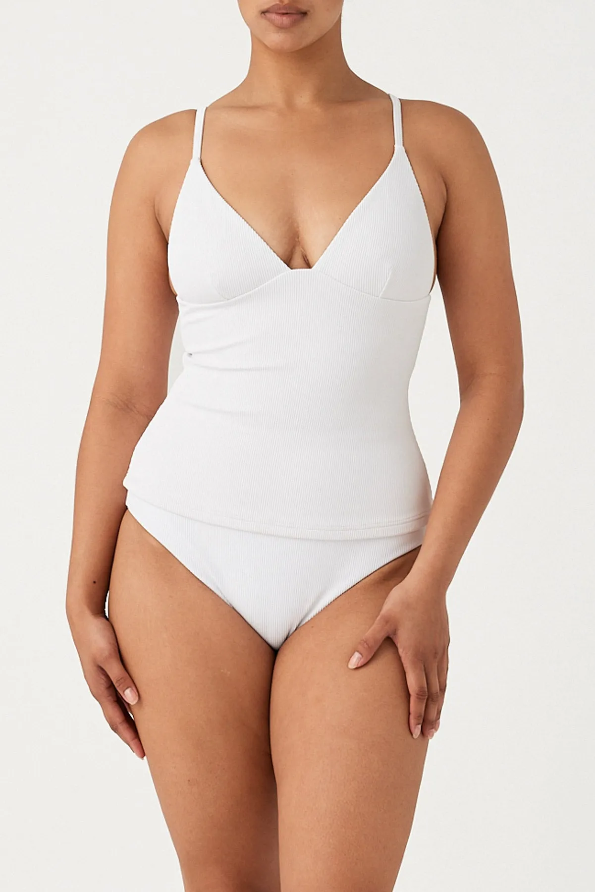 Signature Stripe Tankini - White sold by Zulu and Zephyr product image thumbnail 3