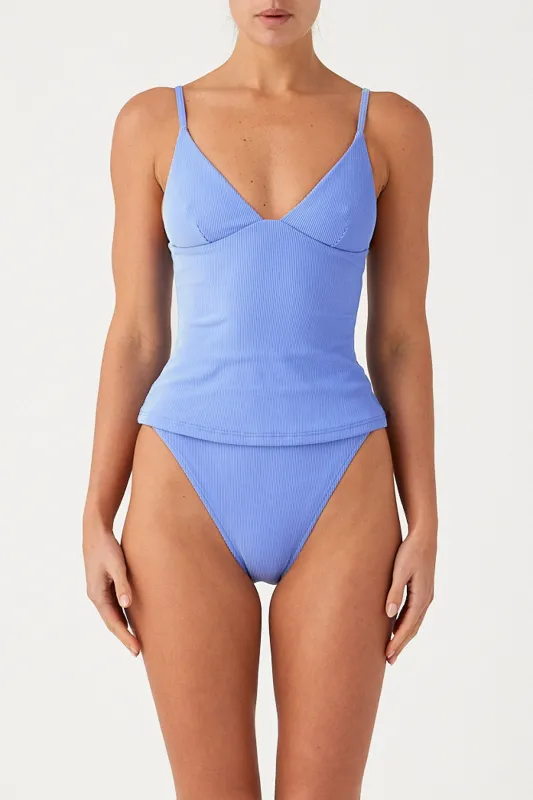 Signature Stripe Tankini - Sky sold by Zulu and Zephyr