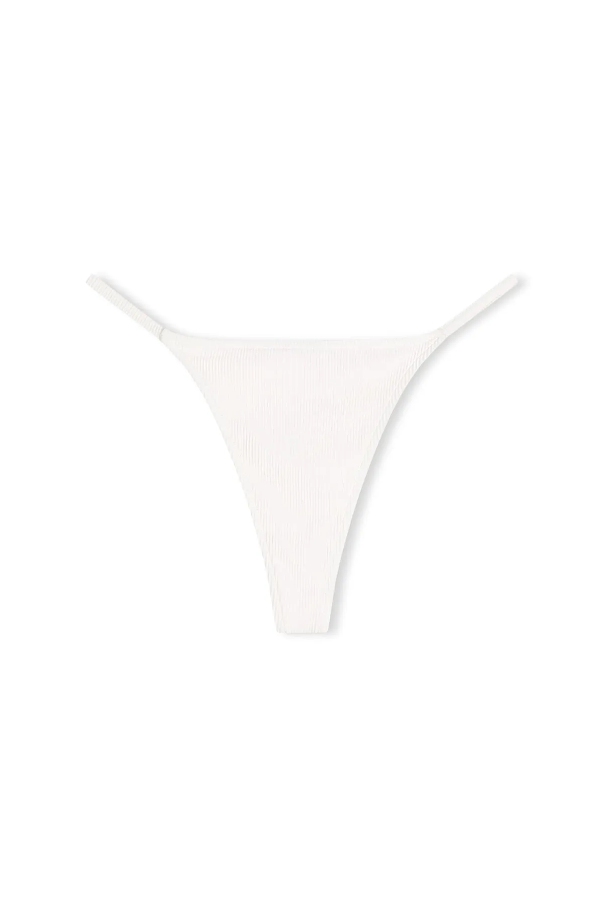Signature Stripe String Thong Brief - White sold by Zulu and Zephyr product image thumbnail 2