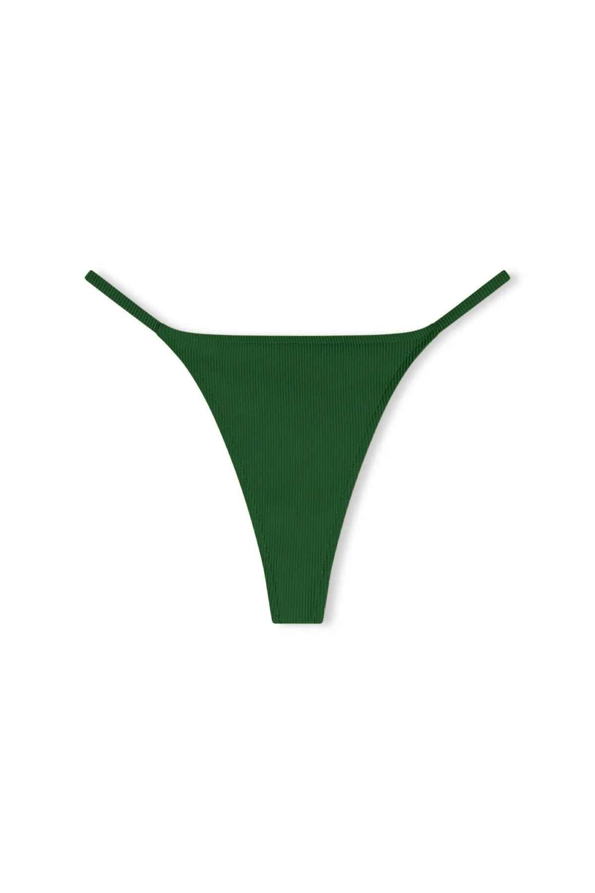 Signature Stripe String Thong Brief - Tallow Green sold by Zulu and Zephyr product image thumbnail 4