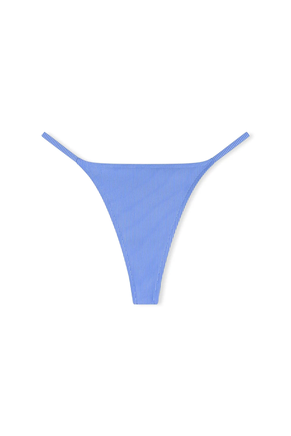 Signature Stripe String Thong Brief - Sky sold by Zulu and Zephyr
