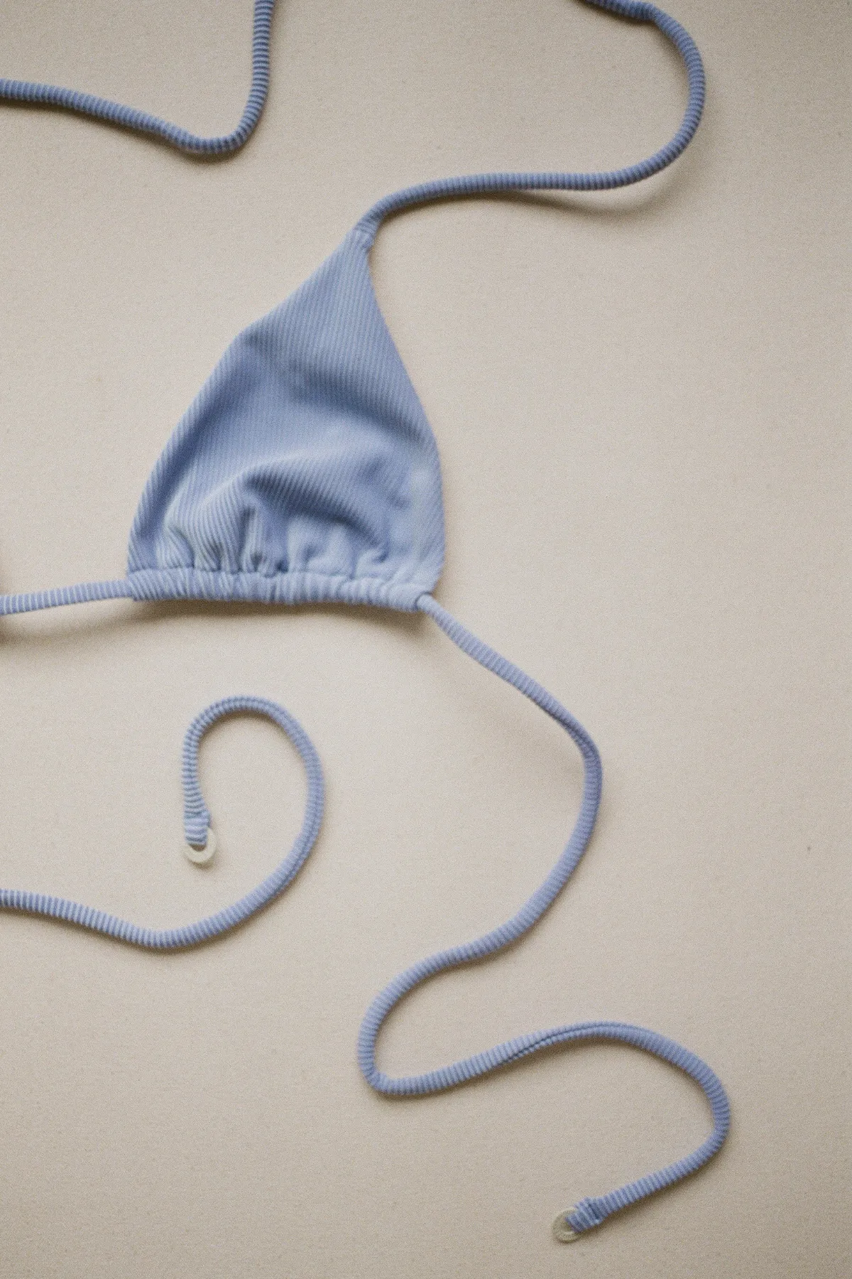 Signature Stripe Tie Triangle Top - Sky sold by Zulu and Zephyr product image thumbnail 5