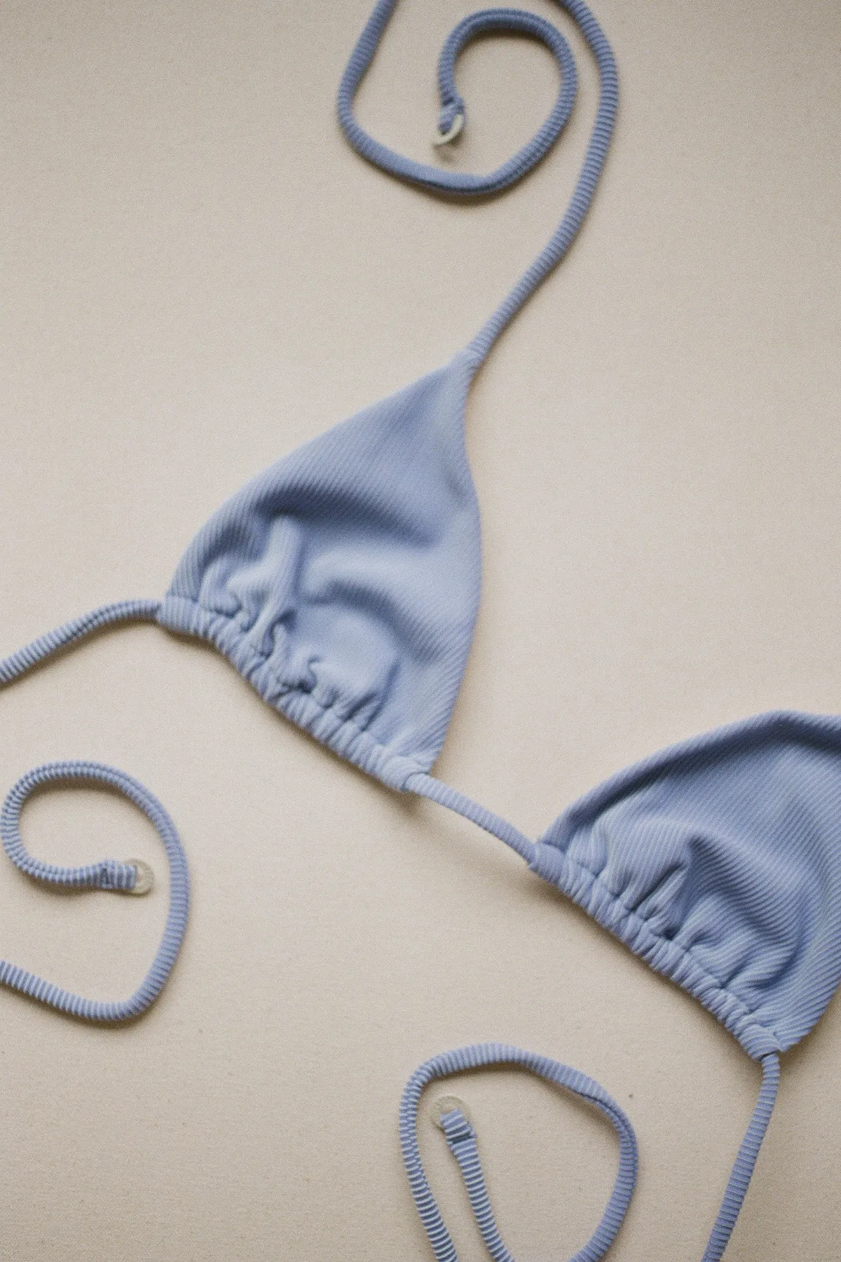 Signature Stripe Tie Triangle Top - Sky sold by Zulu and Zephyr product image thumbnail 3