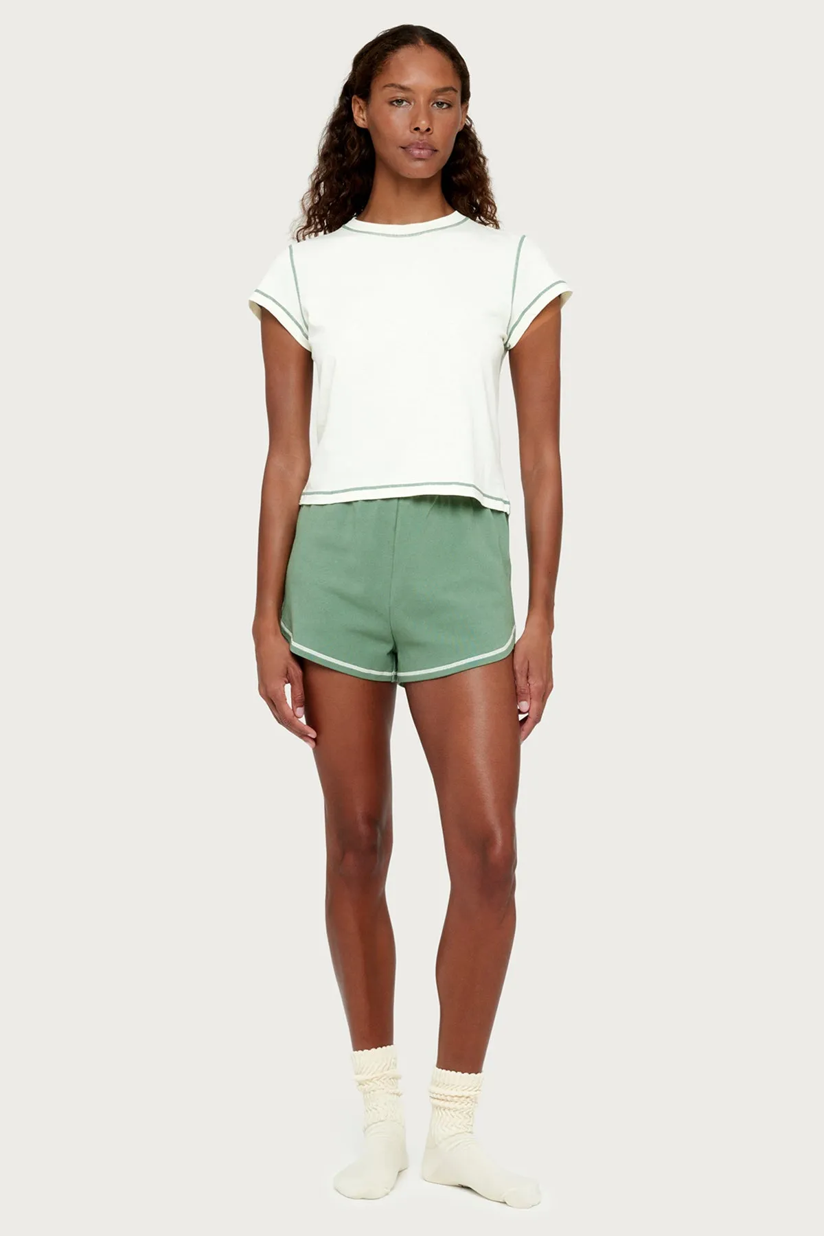 Sport Slim T-Shirt - Sage sold by Zulu and Zephyr product image thumbnail 2