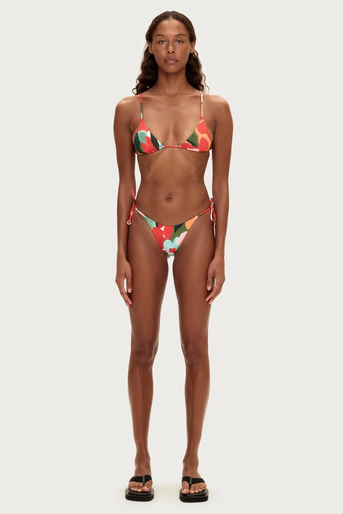 Triangle Top - Red Floral sold by Zulu and Zephyr product image thumbnail 3