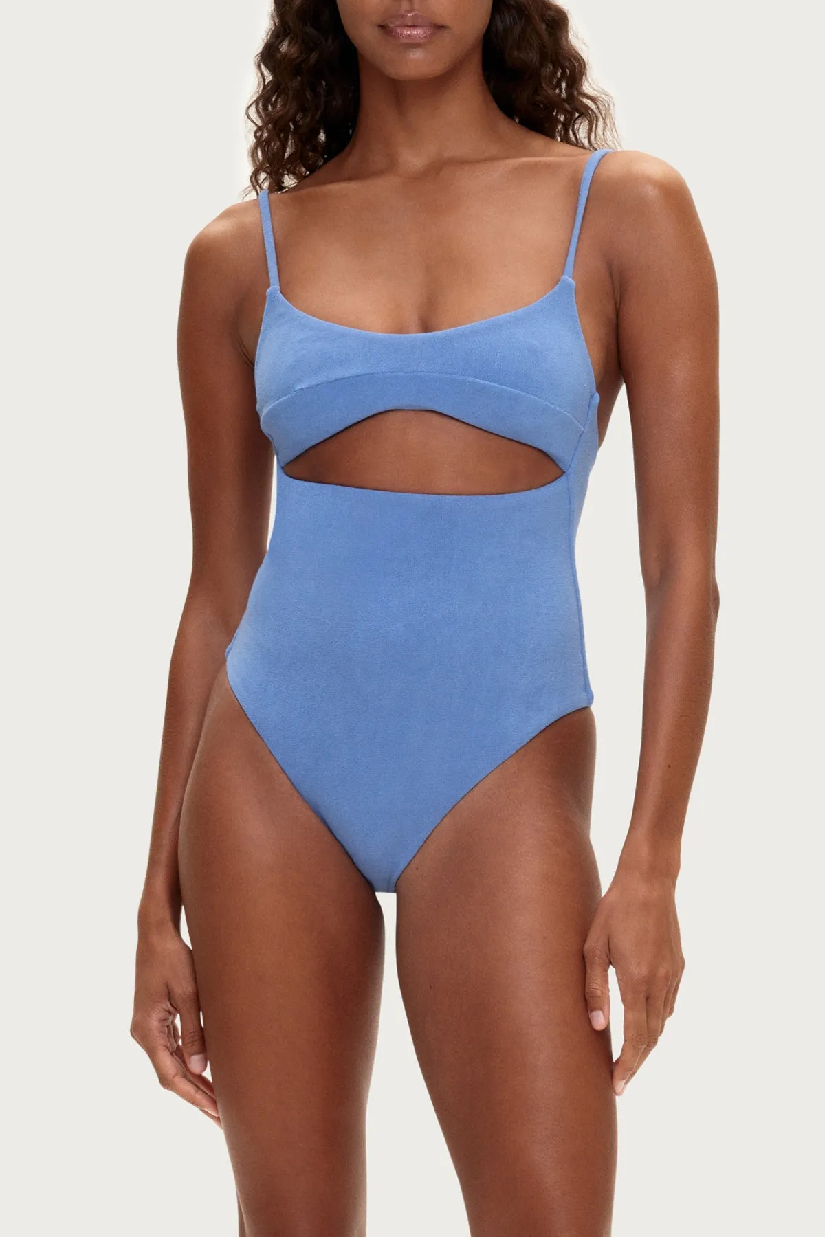 Towelling One Piece - Blue sold by Zulu and Zephyr product image thumbnail 3