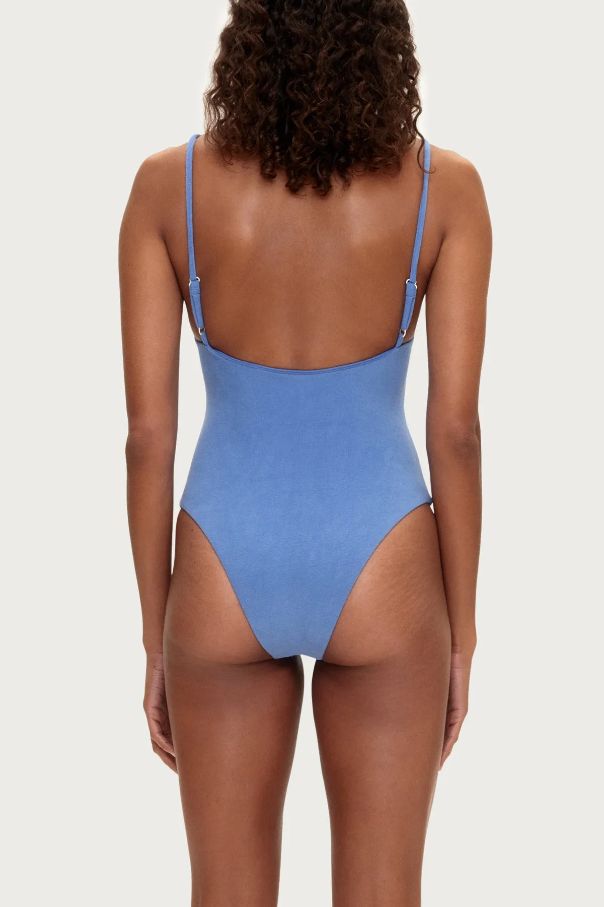 Towelling One Piece - Blue sold by Zulu and Zephyr product image thumbnail 4