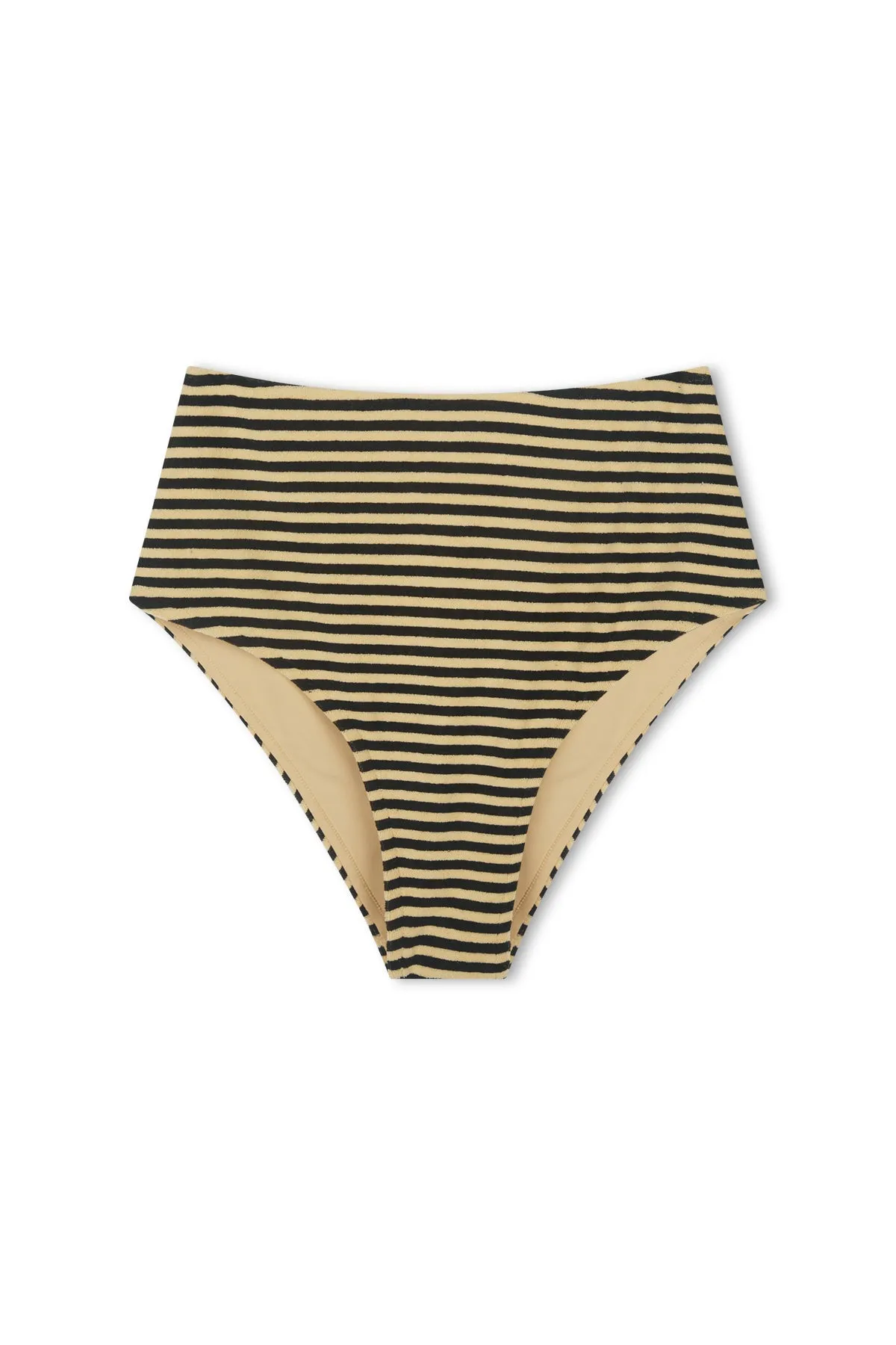 Towelling Full Brief - Black Stripe sold by Zulu and Zephyr product image thumbnail 2