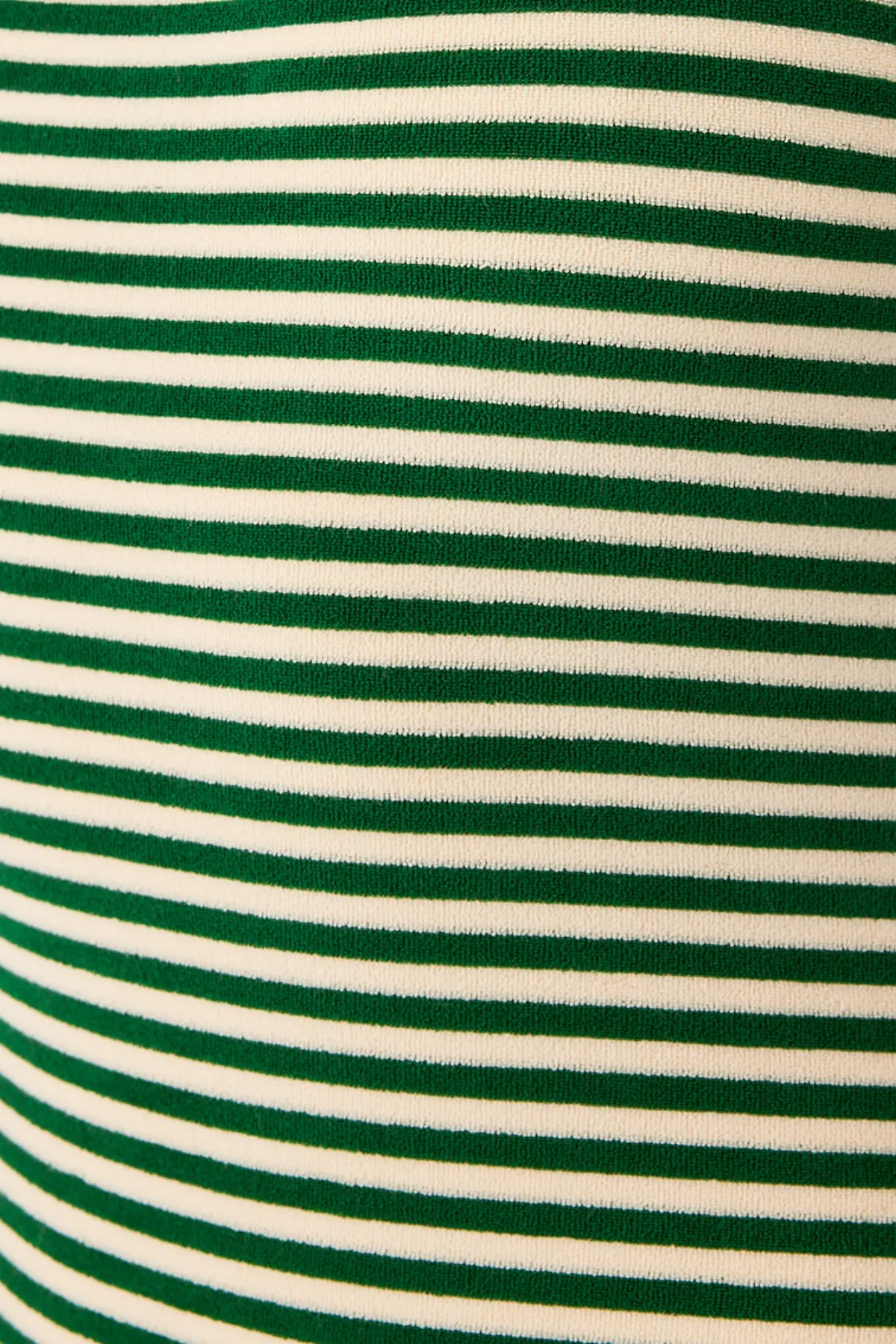 Towelling Tie Triangle Top - Green Stripe sold by Zulu and Zephyr product image thumbnail 4