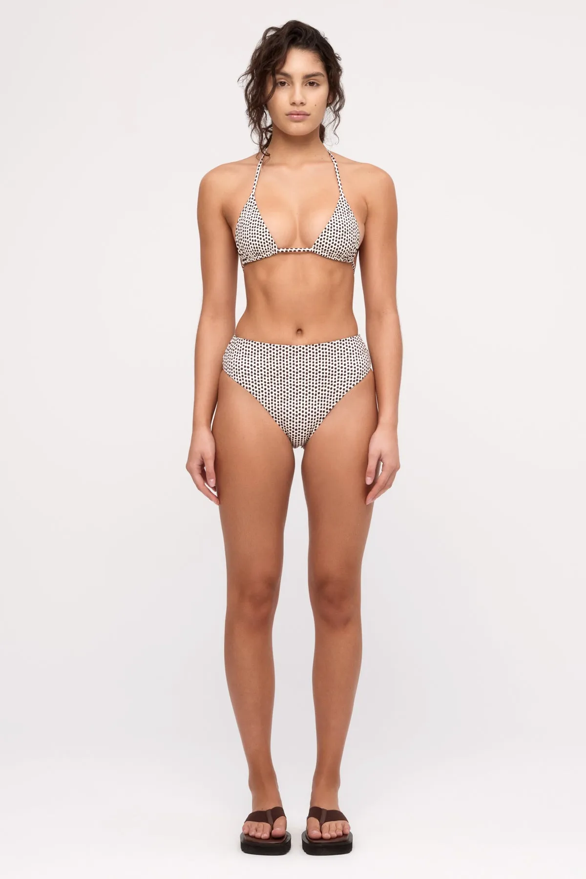 Reversible Waisted Full Brief - Natural Spot sold by Zulu and Zephyr product image thumbnail 2